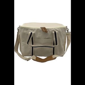 Shorebags Large Insulated Picnic Cooler Natural